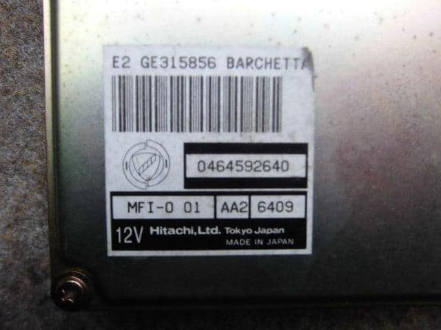 Ecu centralina fiat barchetta e2 ge315856 0464592640