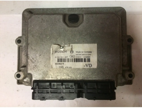 Centralina Motore Fiat Punto 1.9cc JTD '05 BOSCH 0281011497 EDC15C7-2.3