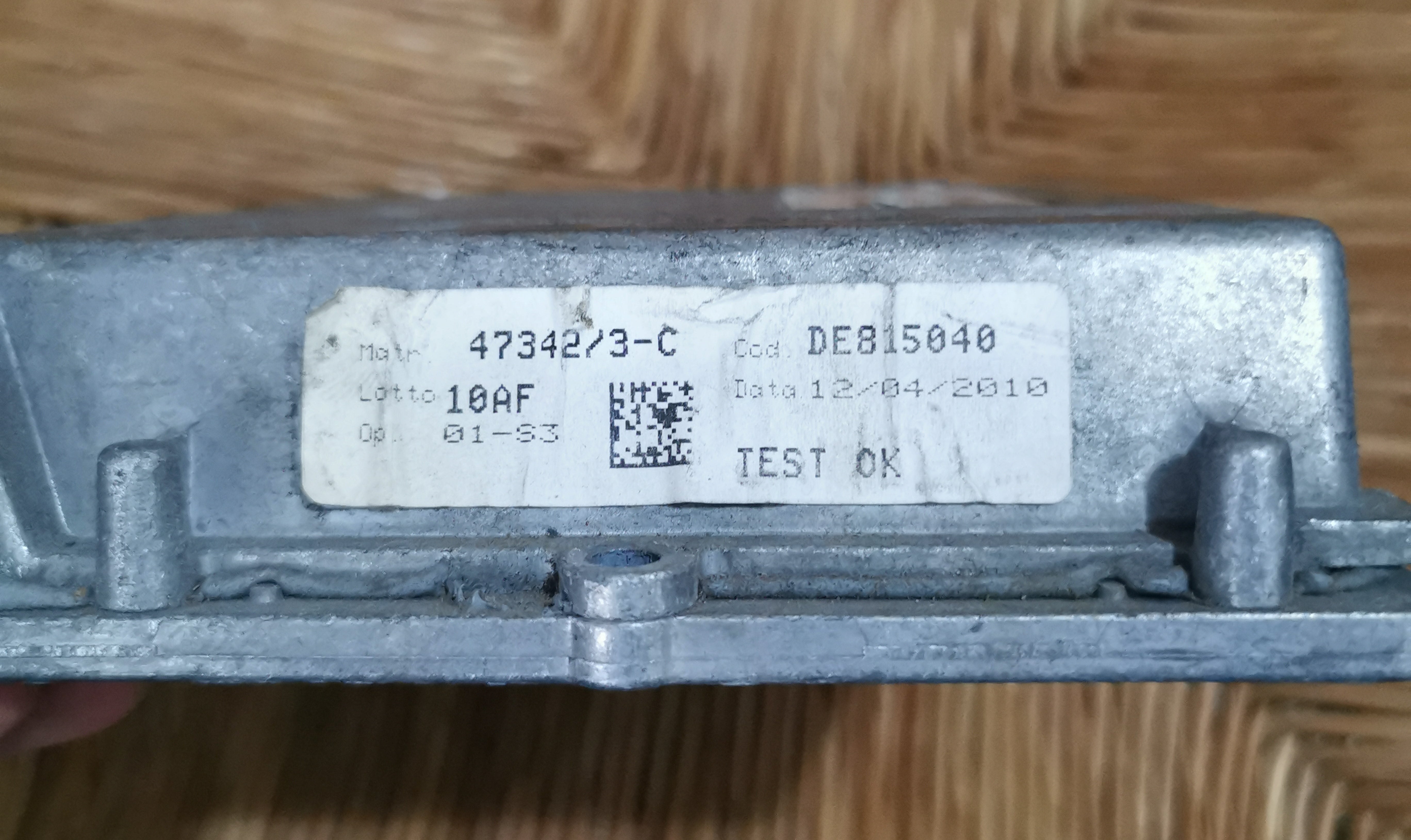 Centralina iniezione impianto gas. BRC DE815040 ecu PEUGEOT 207