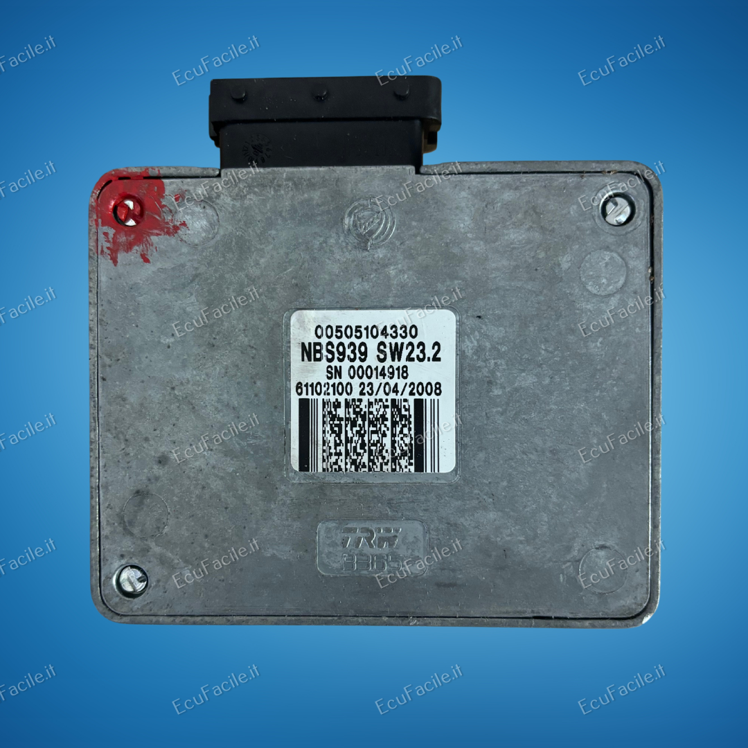 CENTRALINA BLOCCA STERZO ALFA ROMEO 00505104330 NBS939 SW232 SN00040950 61102100