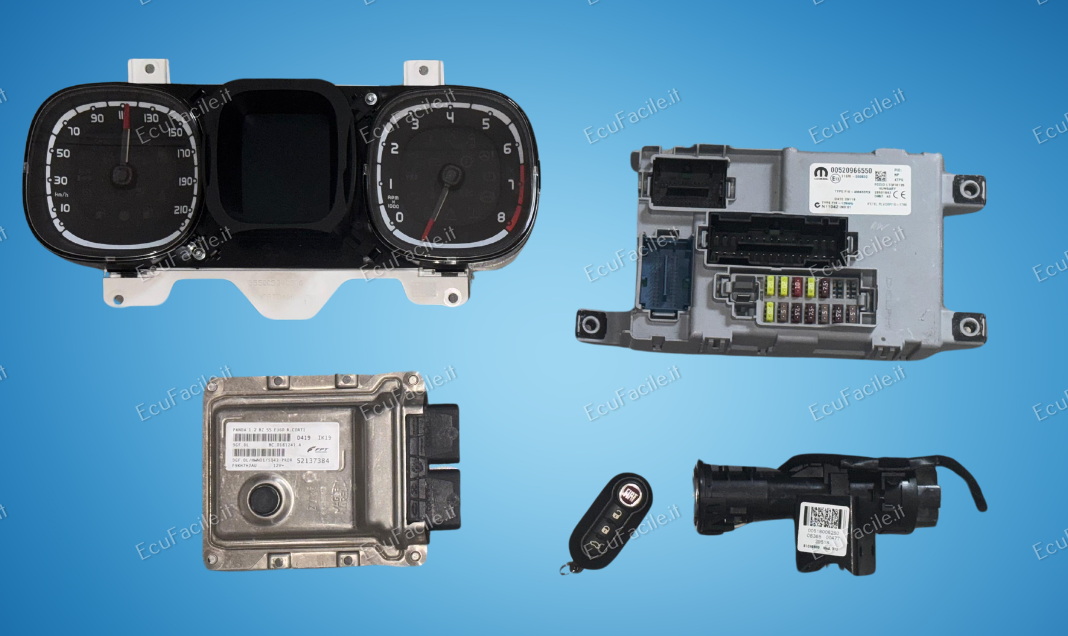 KIT COMPLETO NUOVA PANDA 1.2 BZ SS 9GF.DL 52137384 52206906 503006041309
