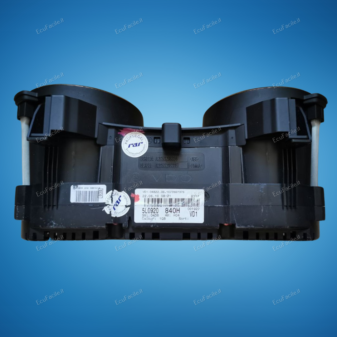 Tachimetro quadro strumenti SKODA Yeti 2011 5L0920840H HW H20 - 5L0920 840H VD1