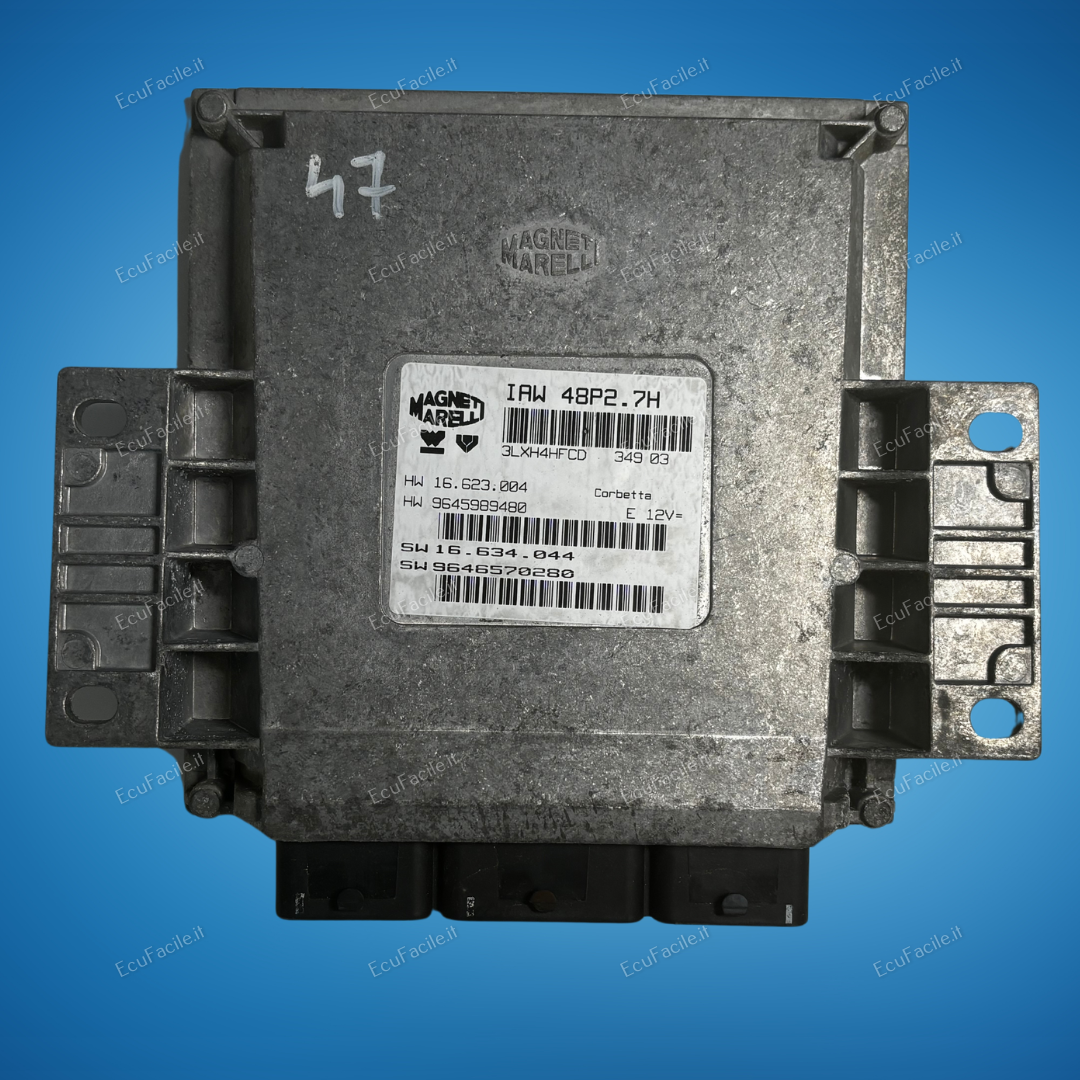 Ecu citroen c2 peugeot 206 magneti marelli iaw 48p2.7h IAW48P2.7H