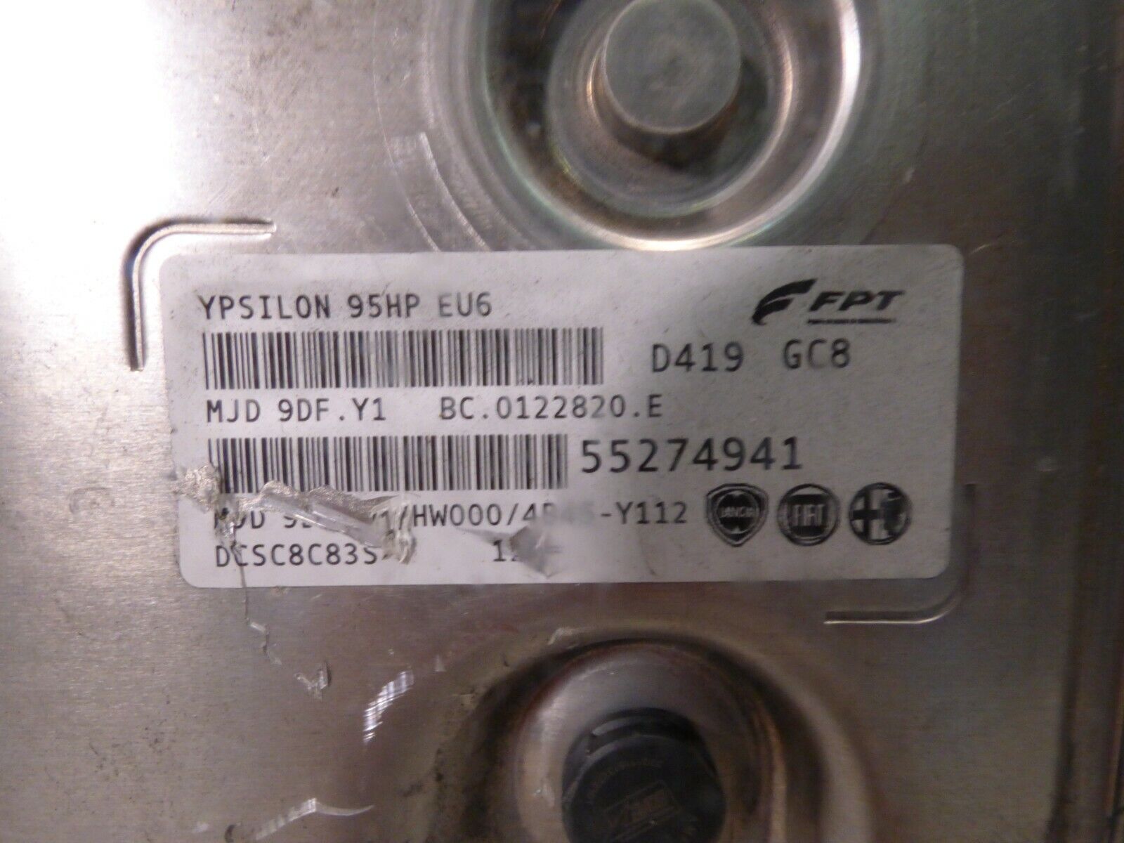 CENTRALINA MOTORE LANCIA YPSILON 1.3 MJT 2017 55274941 BC0122820E