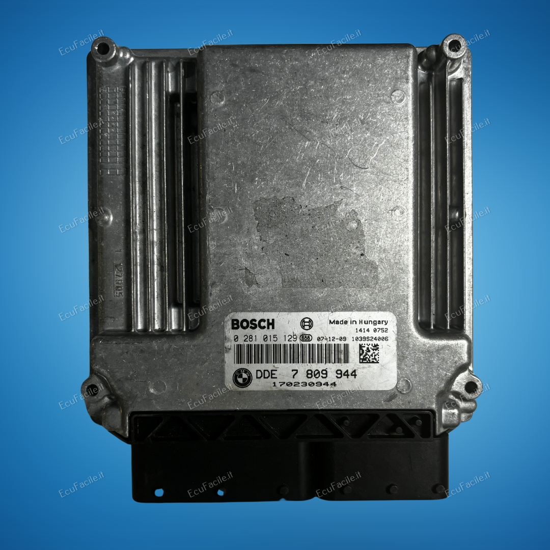 BMW 5 3.0 D BOSCH EDC 16CP35 0281015129 DDE7809944 7809944