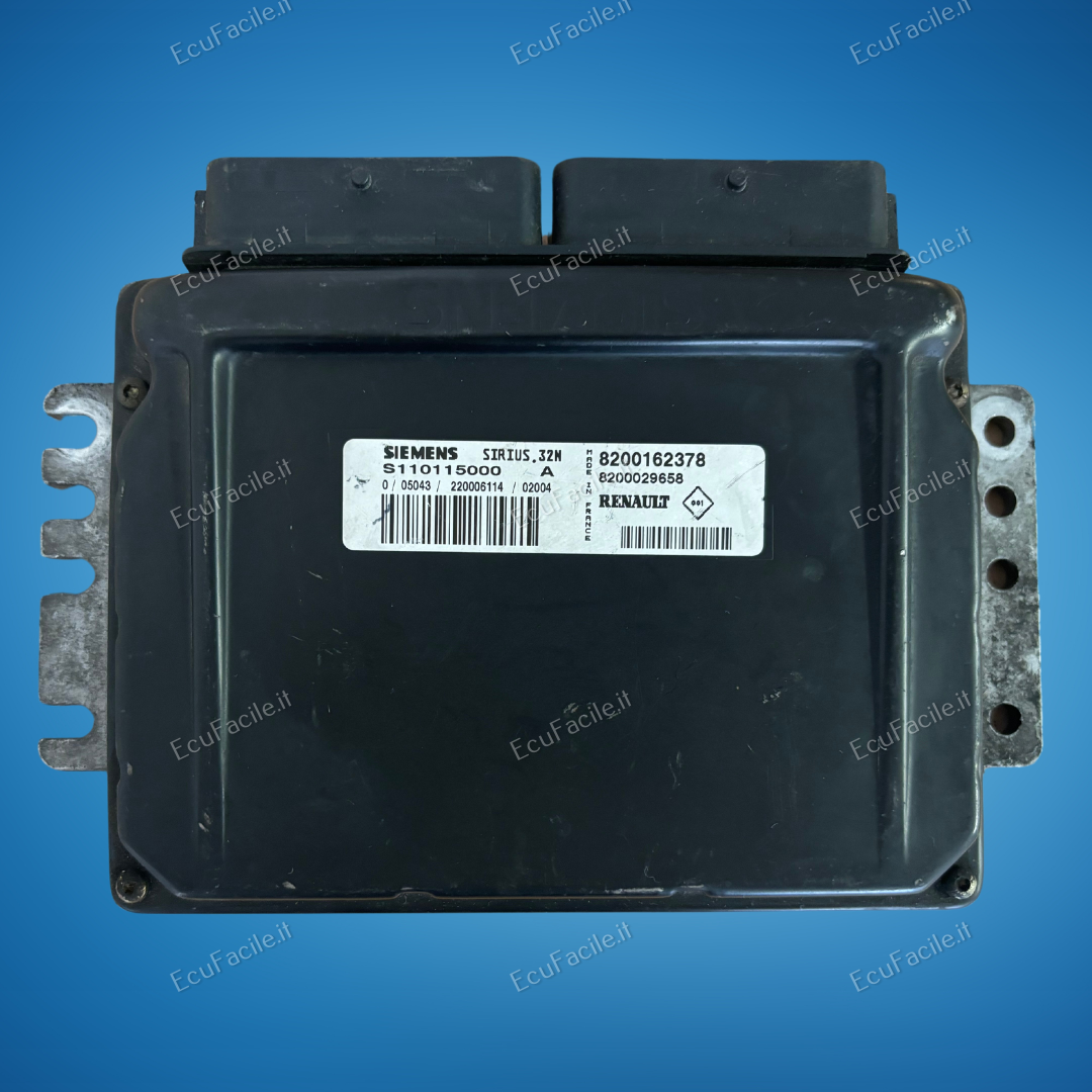 ECU SIEMENS RENAULT CLIO 3 1.2 S110115000 A 8200162378