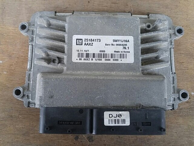 Ecu Chevrolet Cruze 25184173 Aaxz 5wy1j16a 18i 16v MT