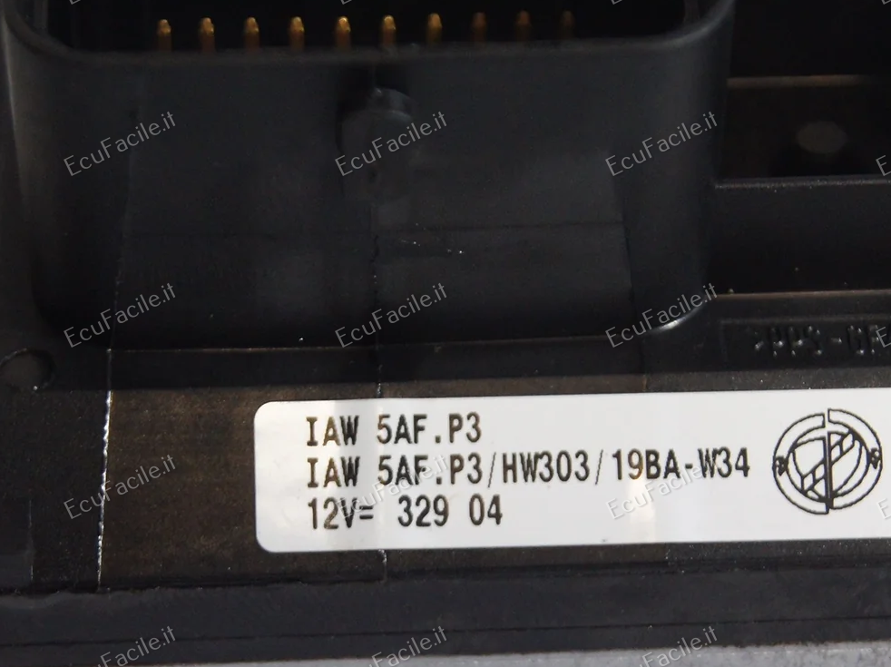 ECU FIAT PUNTO IAW 5AF.P3 HW303 IAW5AF.P3 IAW 5AF