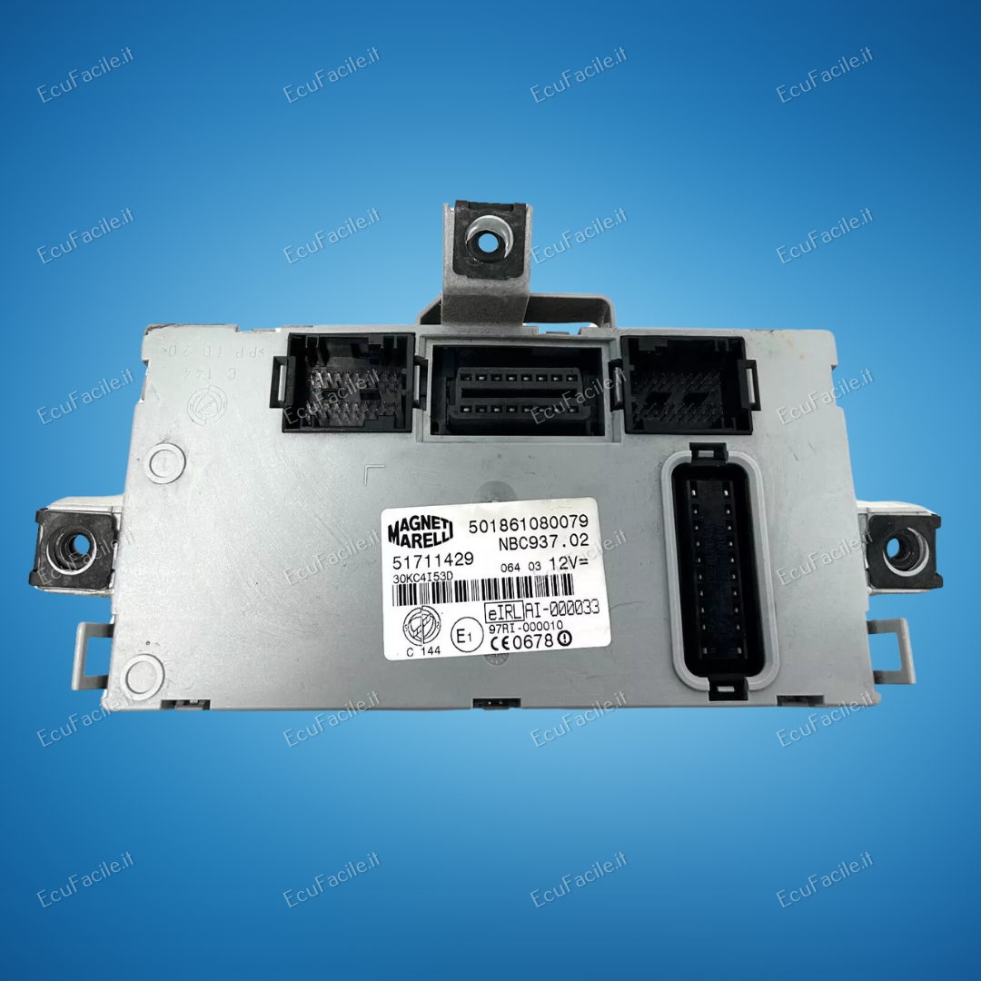 ECU BODY ALFA ROMEO 147 1.6 , 1.9 51711429 501861080079