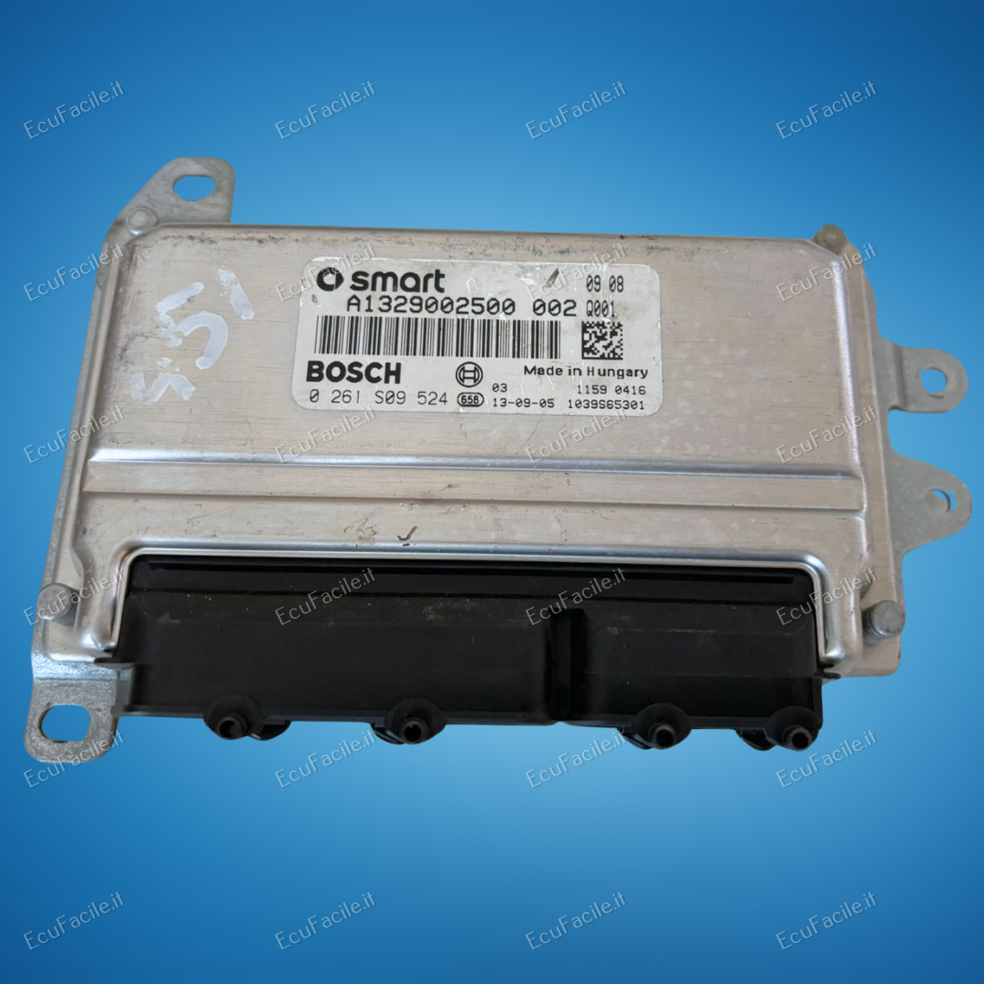 ECU SMART Fortwo 1.0 mhd Cabrio BOSCH 0261S09524 A1329002500