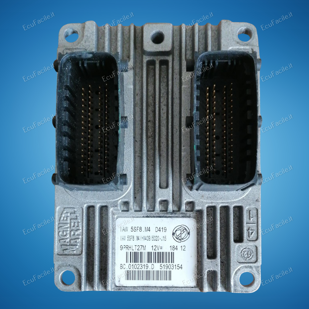 Ecu fiat panda fiat 500 IAW 5SF8.M4 HW409 51903154