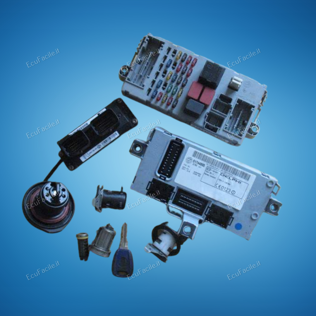 KIT ECU FIAT PUNTO II 1999> IAW5AFP3, IAW5AF.P3, IAW 5AF.P3T