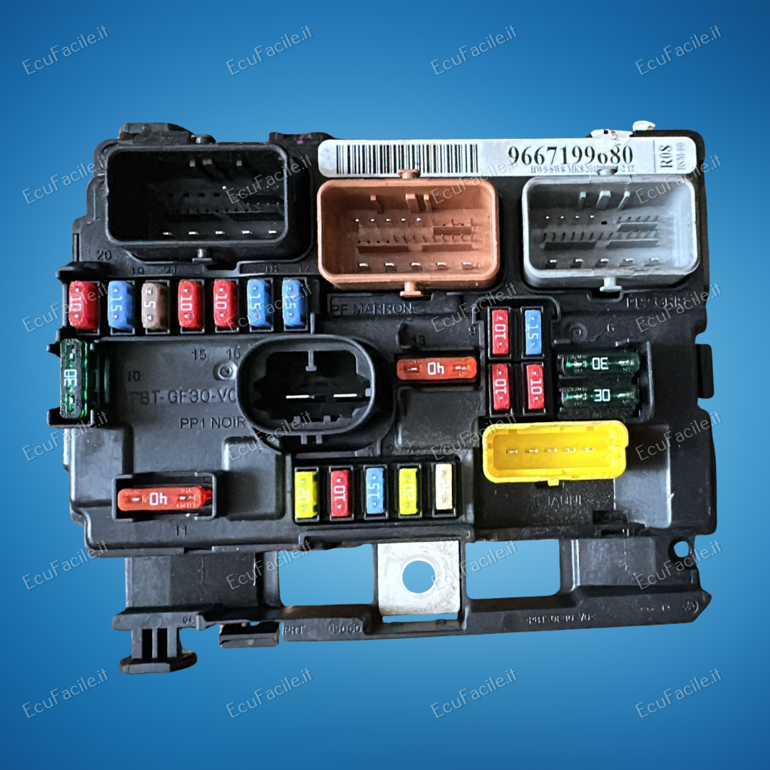 ECU Bsm-00 R08 9667199680 citroen c3 picasso DS3 PEUGEOT 208