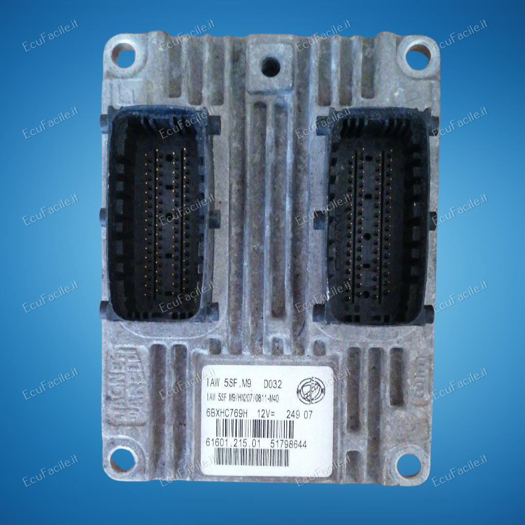 ECU LANCIA IAW 5SFM9 HW207 51798644 IAW 5SF.M9 HW207 vergine