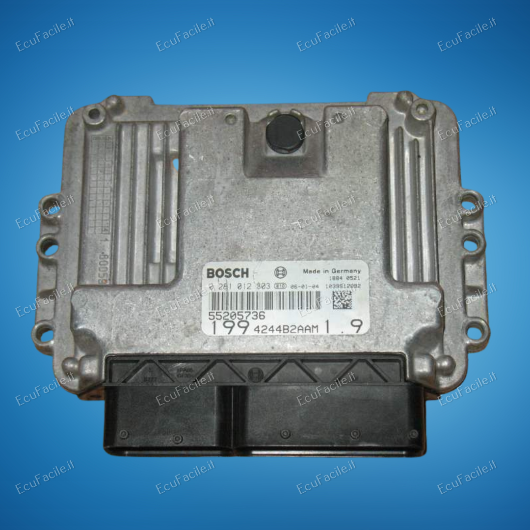 FIAT GRANDE PUNTO 1.3 JTD BOSCH 0281012303 55205736 EDC16C39-5.W1