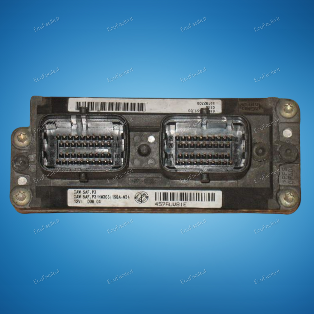 ECU FIAT PUNTO IAW 5AF.P3 HW303 IAW5AF.P3 IAW 5AF