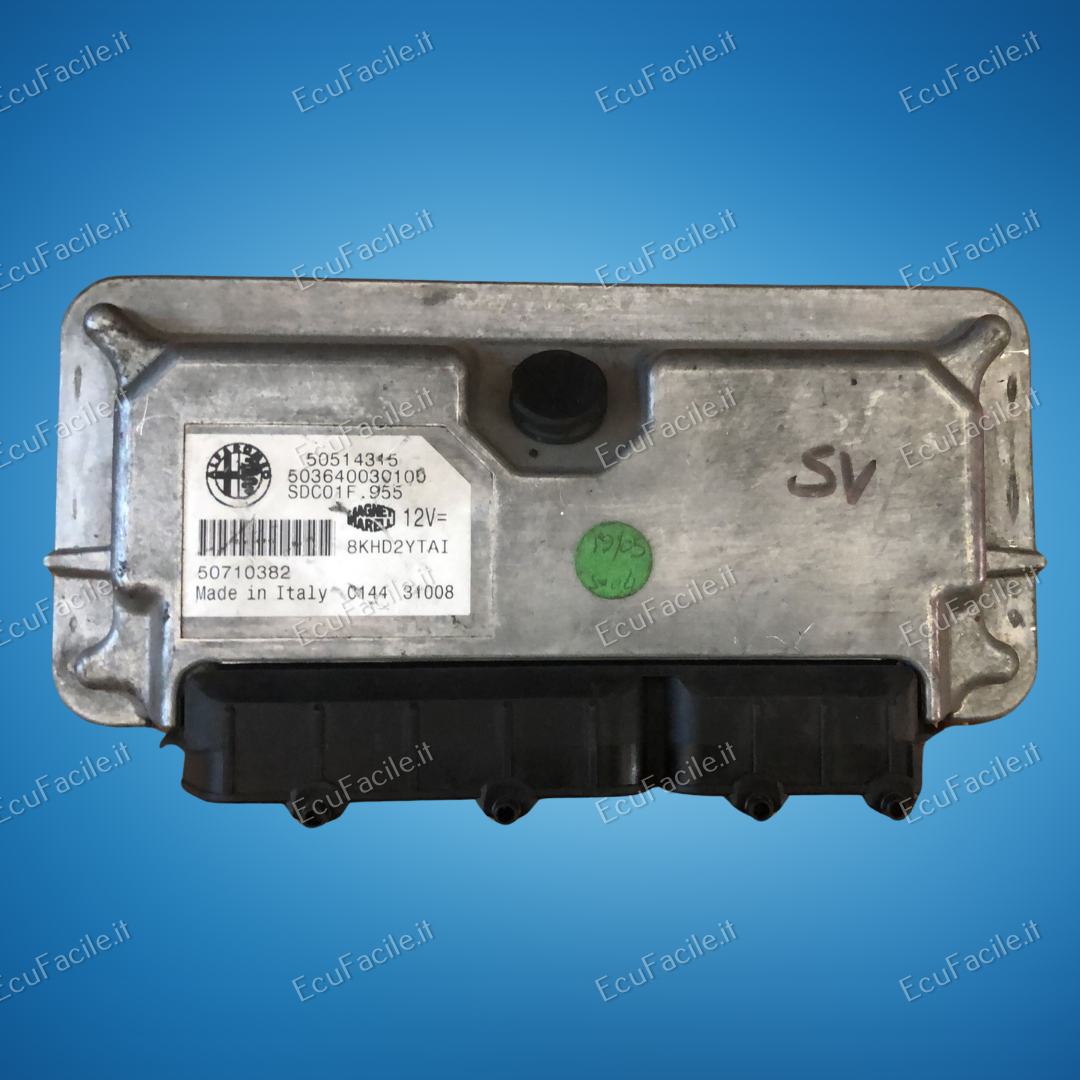 50514315 50710382 SDC01F.955 MAGNETI MARELLI CENTRALINA ECU DNA ALFA ROMEO MITO 1.4 125KW