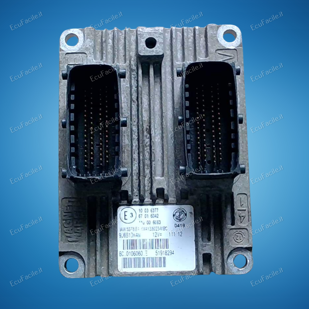 ecu Marelli IAW 5SF8.E4 HW413 51918294 FIAT Punto EVO, 500 1.4 B/GPL
