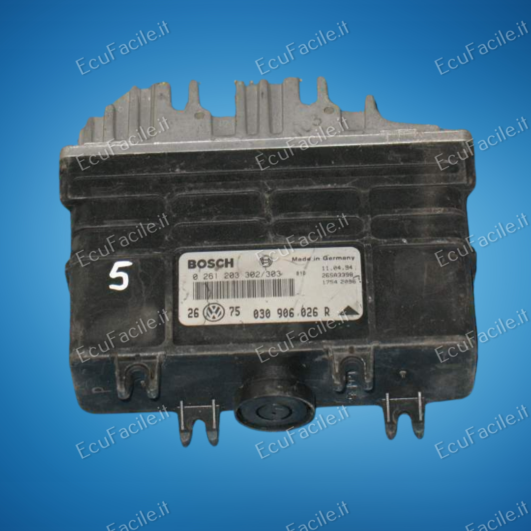 ECU CENTRALINA VW GOLF POLO 1.4 030906026R 0261203302/303