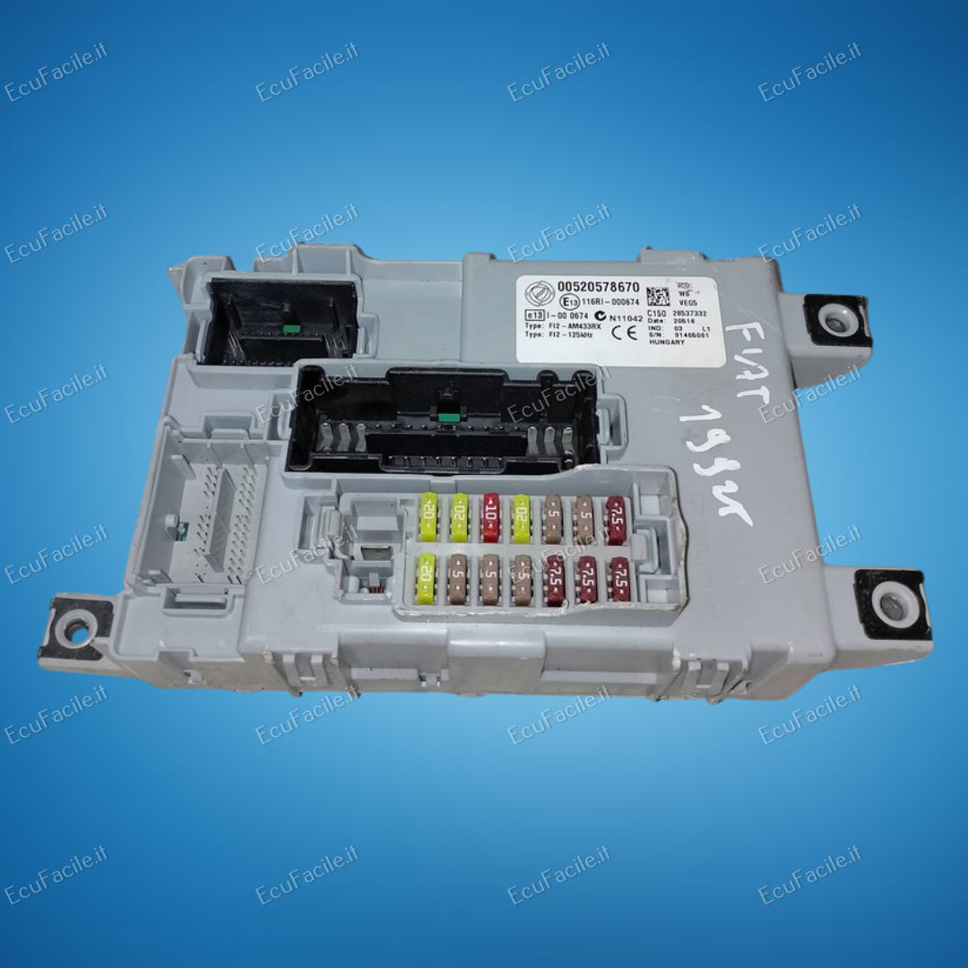 Centralina scatola fusibile 00520578670 Fiat Punto Evo 2012-2018 IND 03 L1