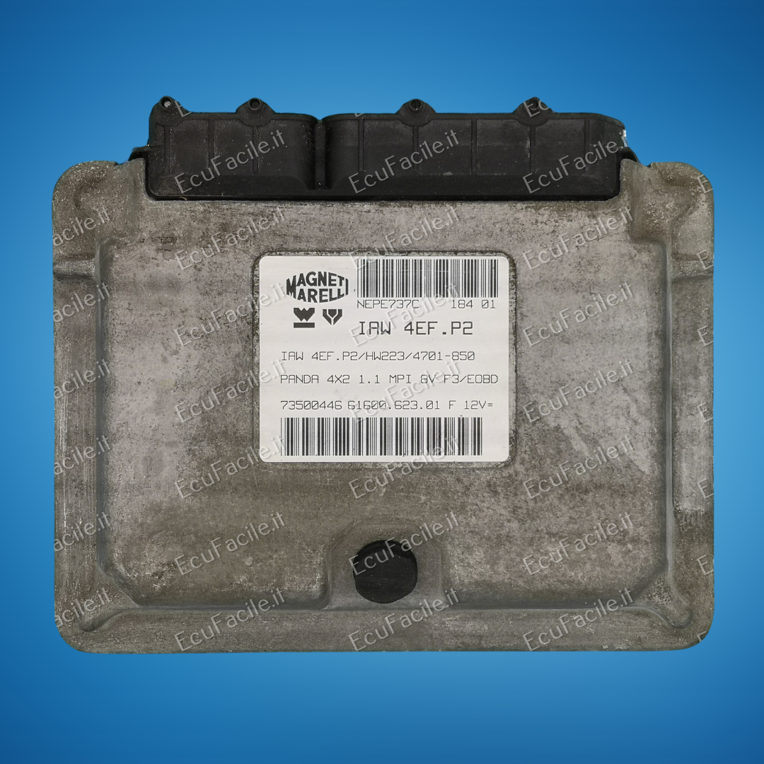 ECU Panda 4x2 1.1 MPI IAW 4EF.P2 HW223 Fiat: 73500446 46814371