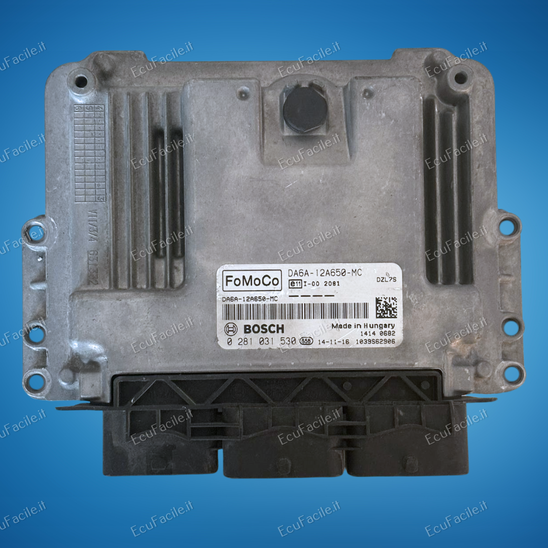 2014 FORD FIESTA 1.5 Diesel ECU DA6A-12A650-MC 0281031530 803 EDC17C10