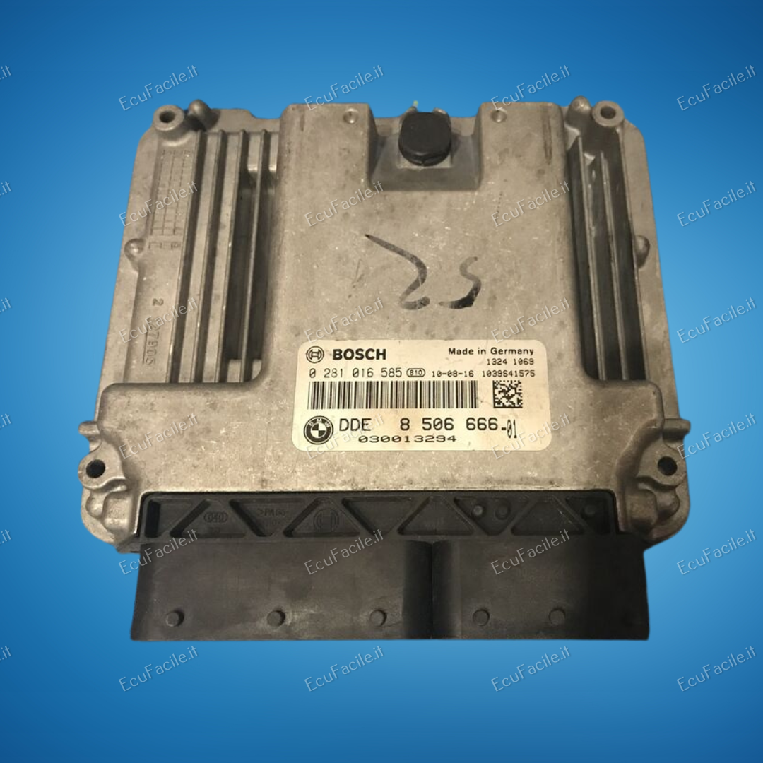 ECU Mini Cooper 1.6D 0281016585 DDE8506666 0281016585 EDC 17C50-3.11