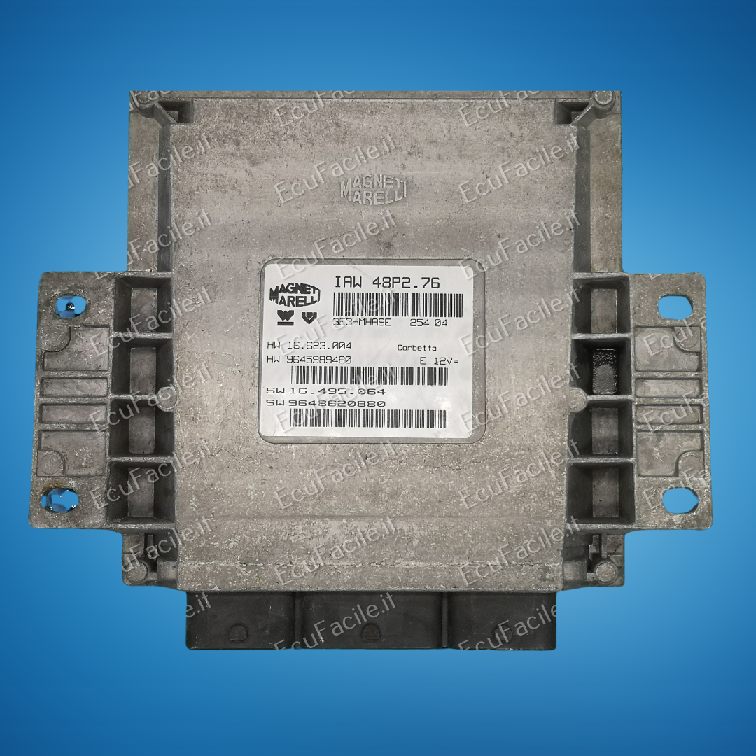 ECU Peugeot CITROEN IAW48P2.76 IAW 48P2.76 HW9643707480