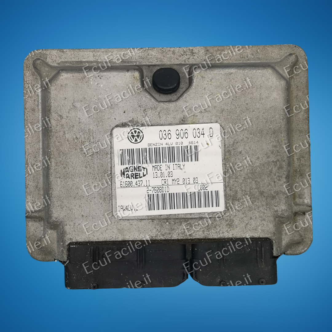 ECU SEAT LEON VW POLO 1.4 AUA 1.6 036906034D 61600.437.11