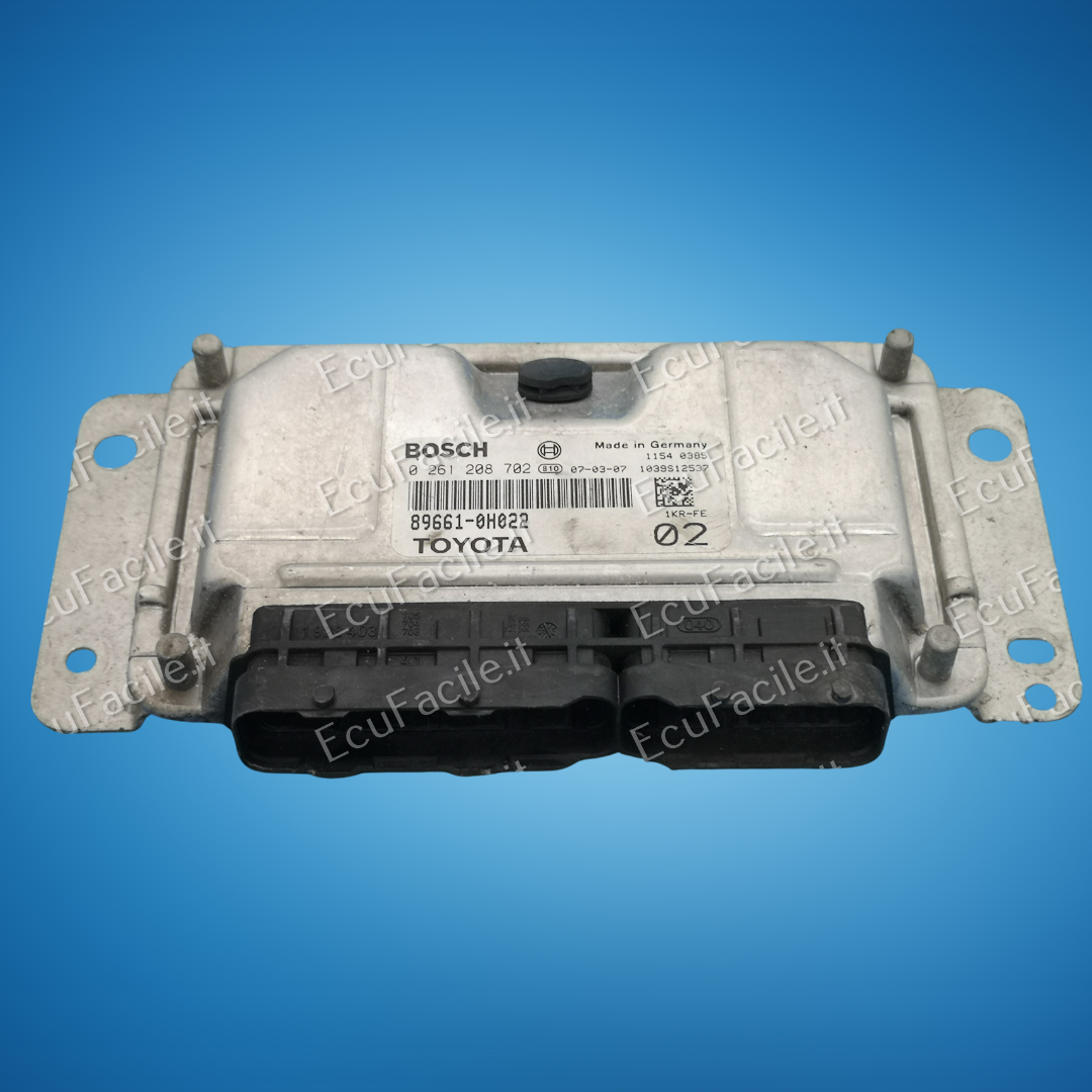 ECU TOYOTA AYGO C2 1.0 2007 BOSCH 0261208702 89661-0H023 M7.9.5