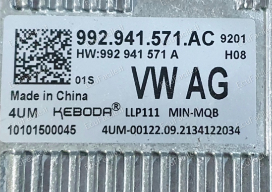 ECU 992941571AC Modulo Controllo Faro VW AUDI PORSCHE keboda