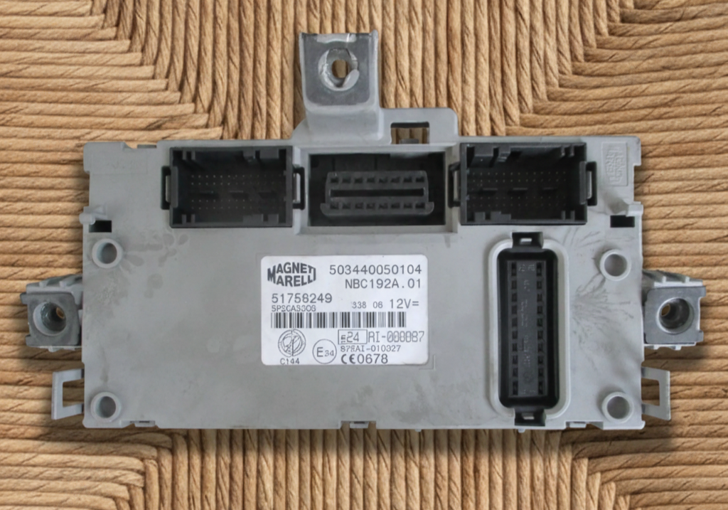 Ecu body computer fiat stilo 1.9 51758249 503440050104