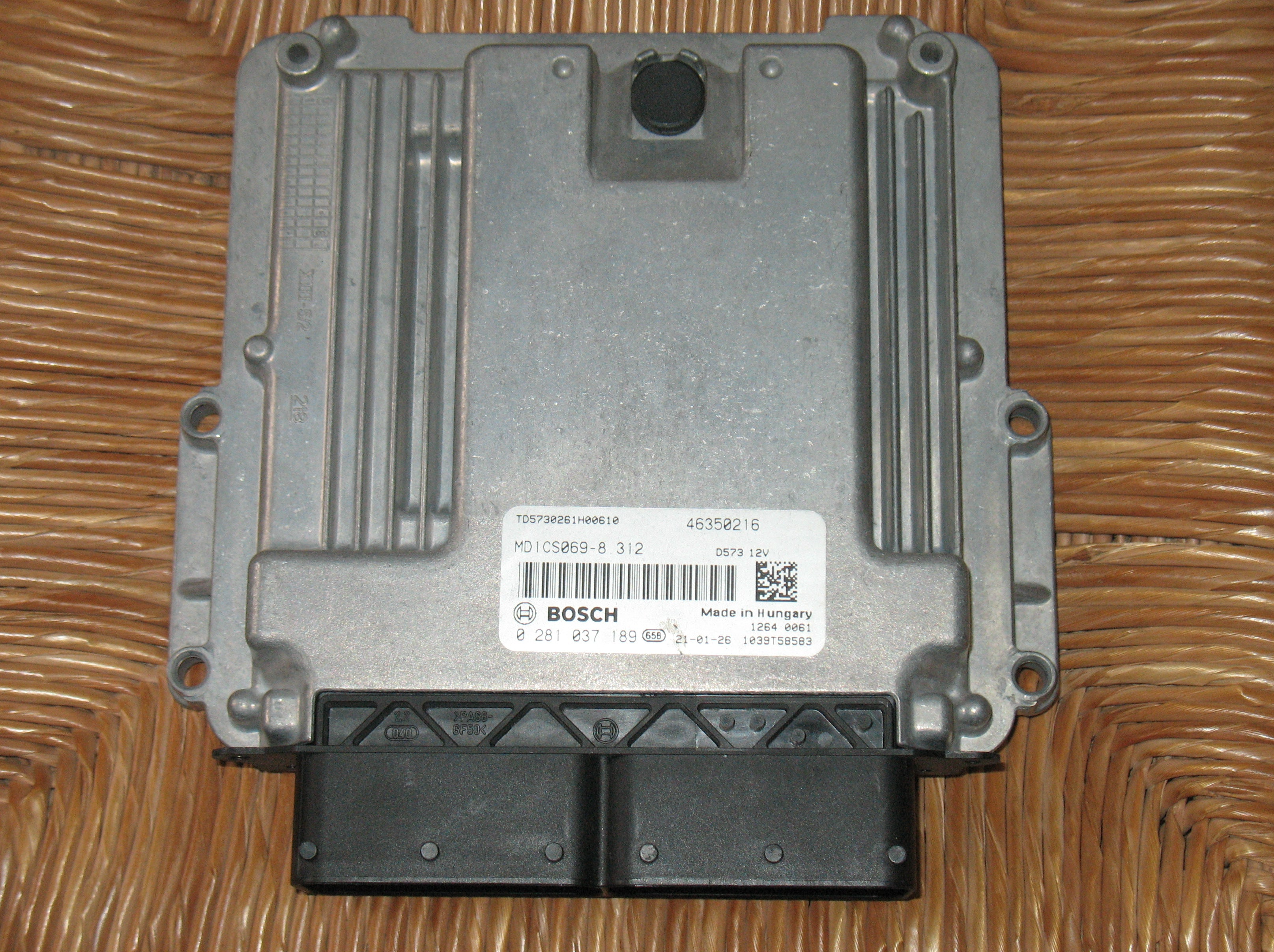 Fiat Ducato IV 2.2 eu6d Bosch MD1CS069 0281037189 084645 EDC17CP37