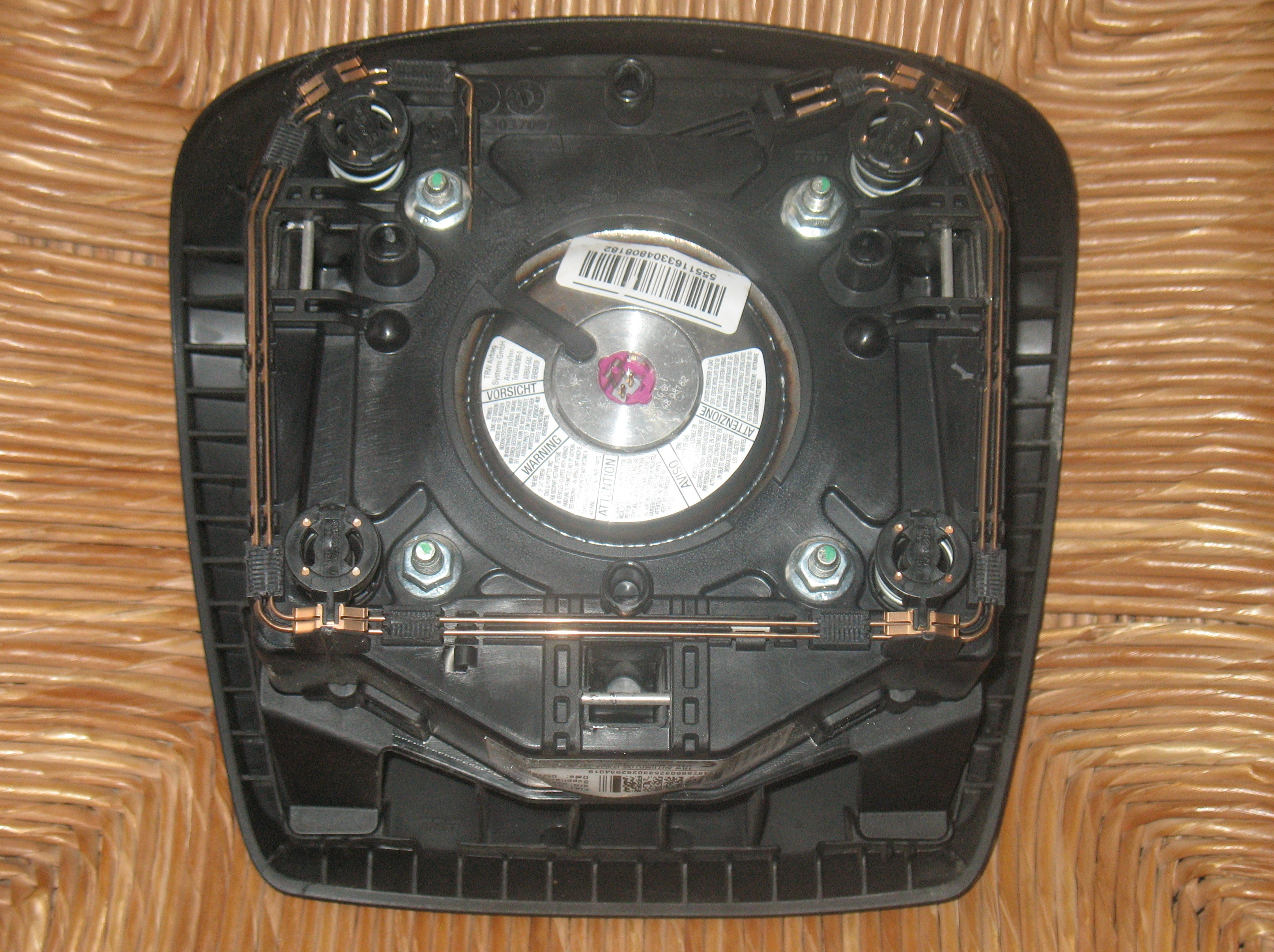 Airbag Volante Lato Guida per FIAT Ducato Cabinato 30 2.3 MJT (109KW) PC CAB 2P/D/2287CC 07854879950