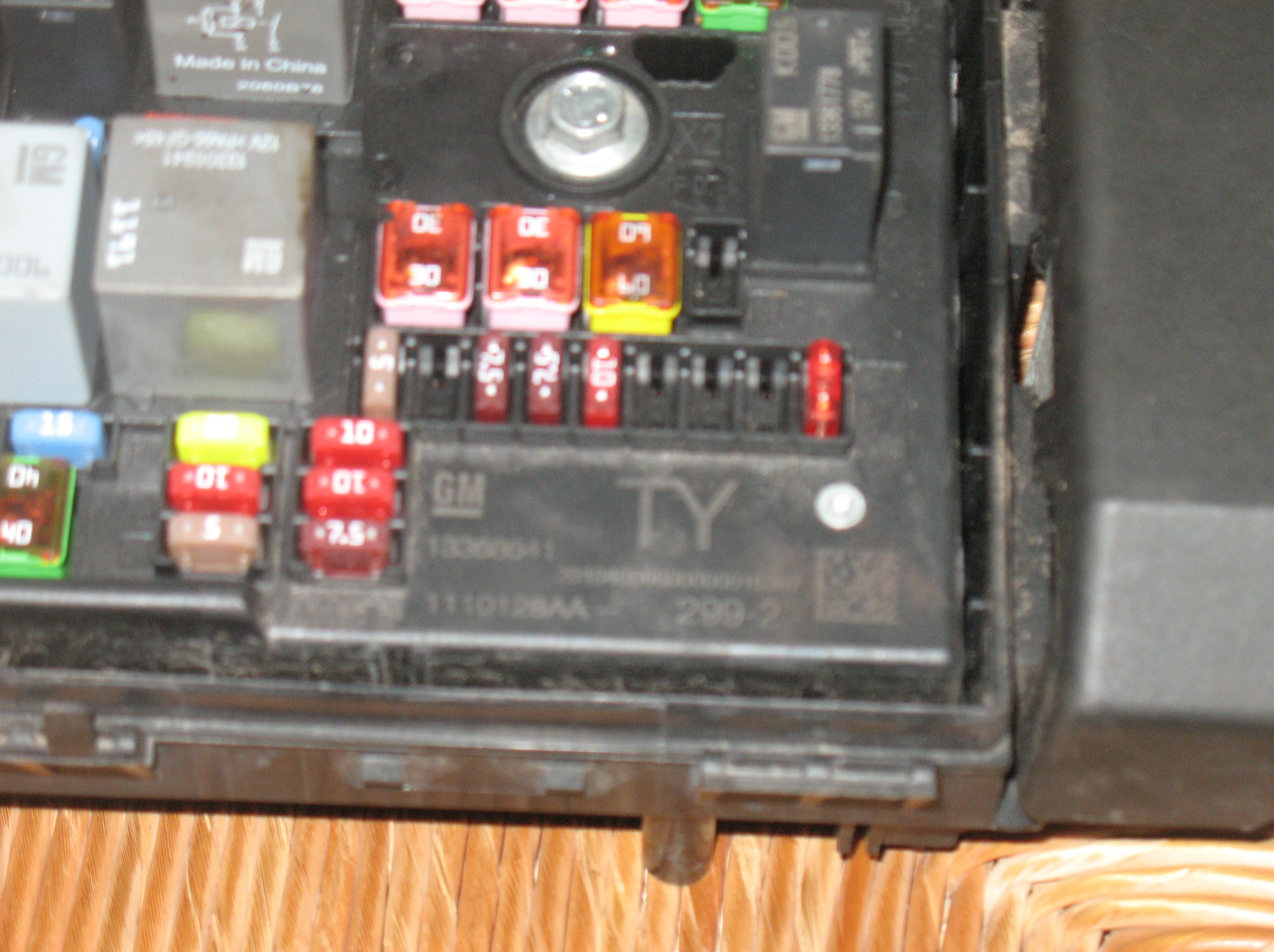 Centralina BSI OPEL ASTRA J (P10) 1.7 CDTI (68) 13368641 BP7581500E1 BP7581500E1