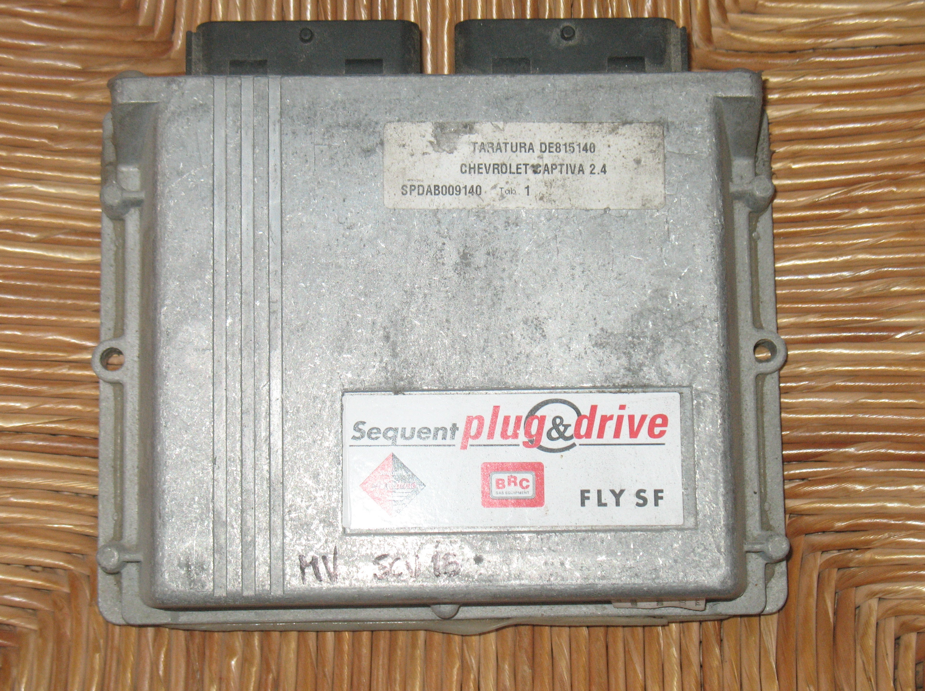 DE815140 CENTRALINA GPL BRC SEQUENT PLUG&DRIVE FLY SF CHEVROLET CAPTIVA 2.4 LPG