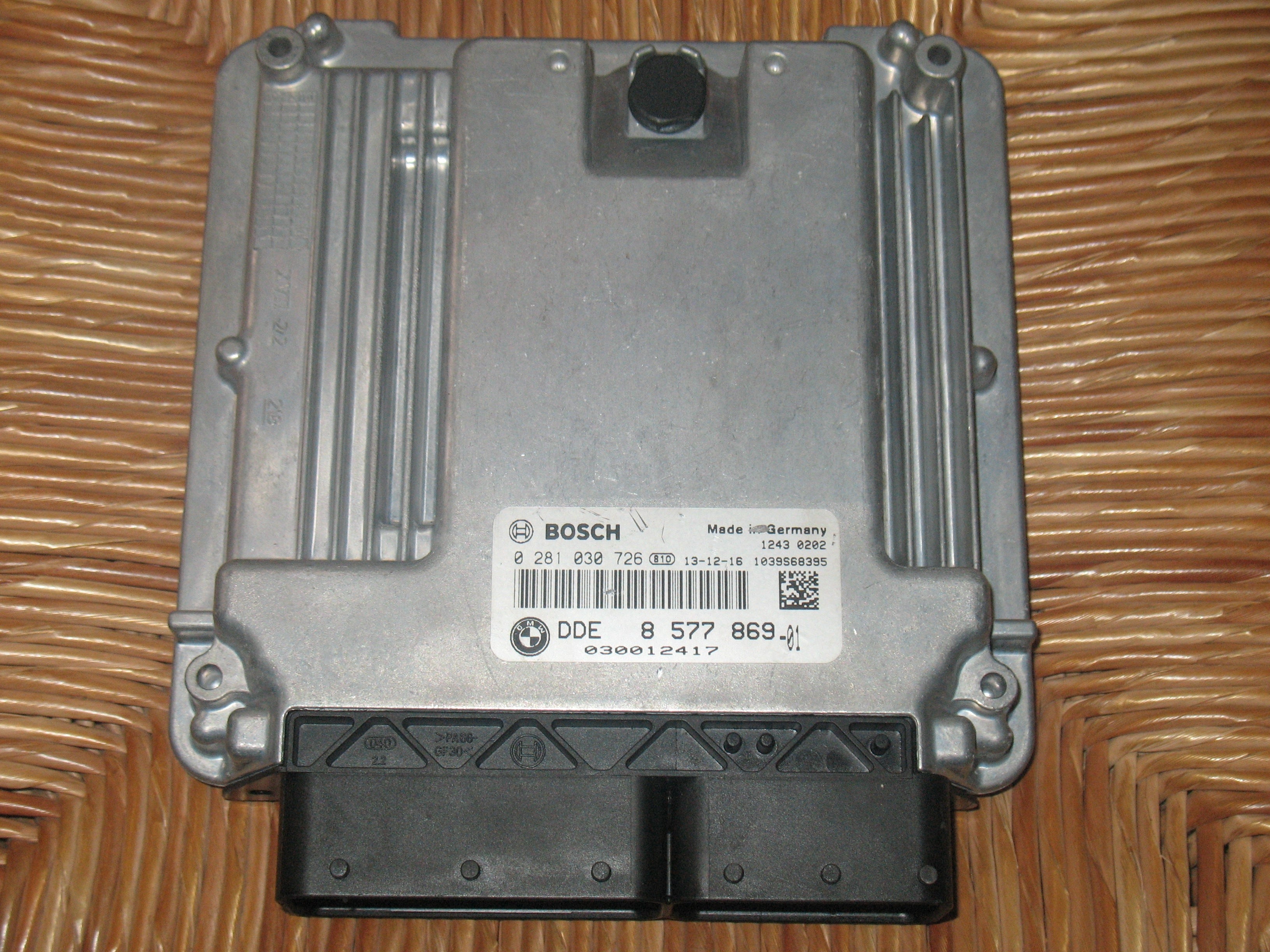 ECU BMW X5 (F15, F85) 8577869 0281030726 EDC17CP49-2.58 BMW 2.0