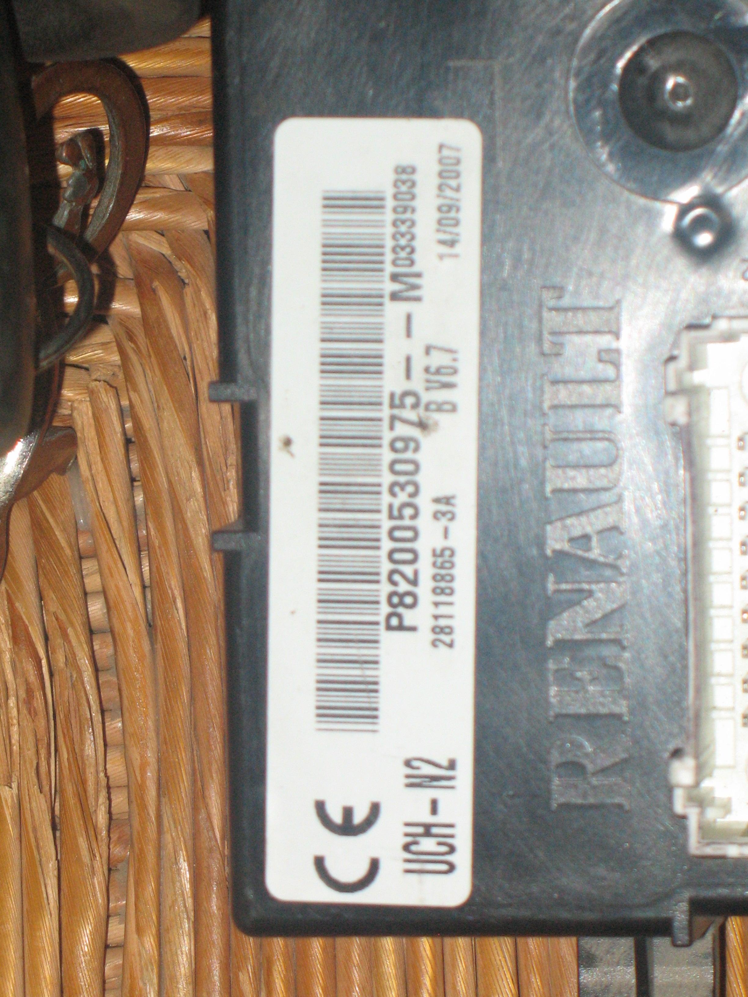KIT RENAULT TRAFIC  P8200530975M 281188653A  ricambio SAGEM