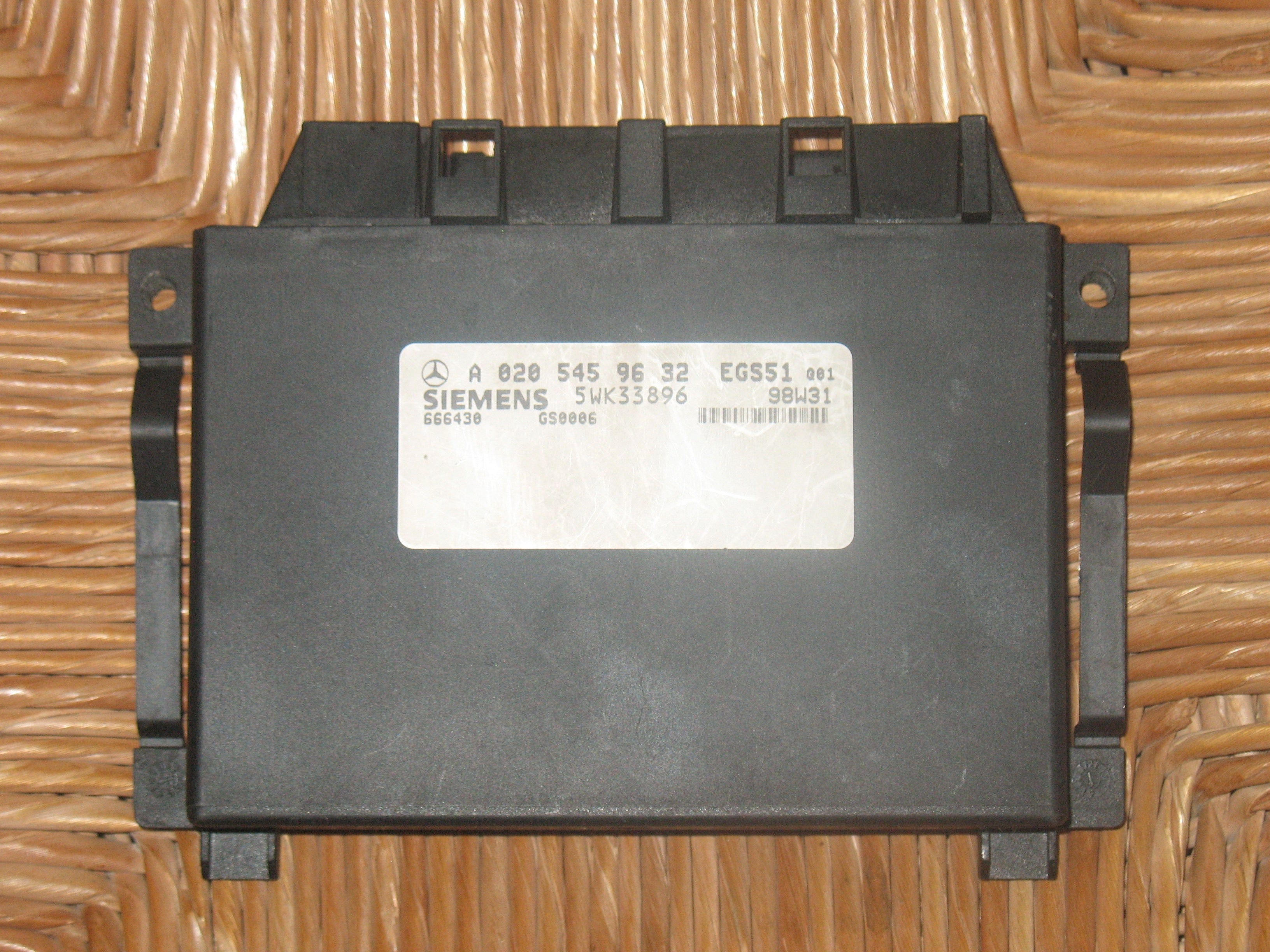 Centralina cambio Mercedes-Benz C208 R170 ECU A0205459632 5WK33896 Siemens MPN 0205459632