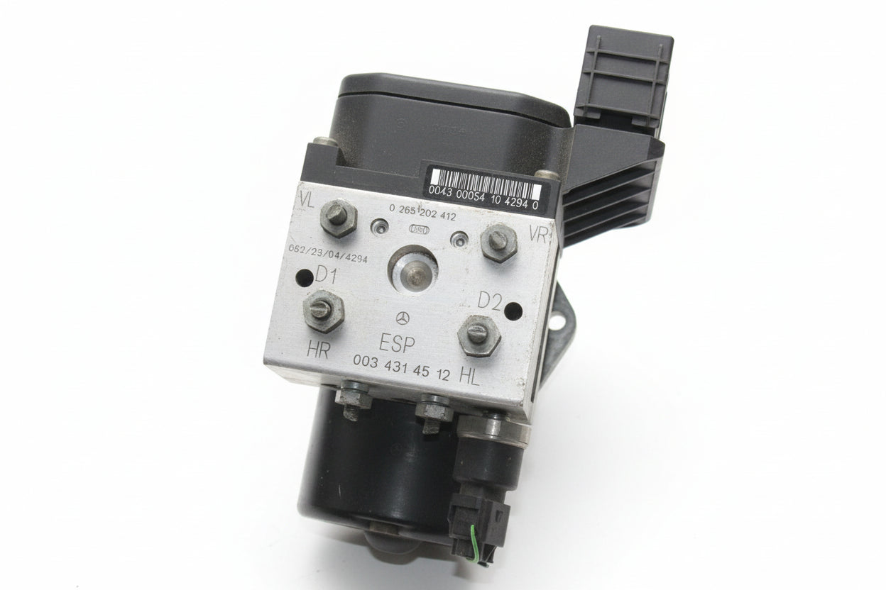 A0034314512 0265202412 0043993231037800 POMPA CENTRALINA ABS ESP MERCEDES A W168 MPN