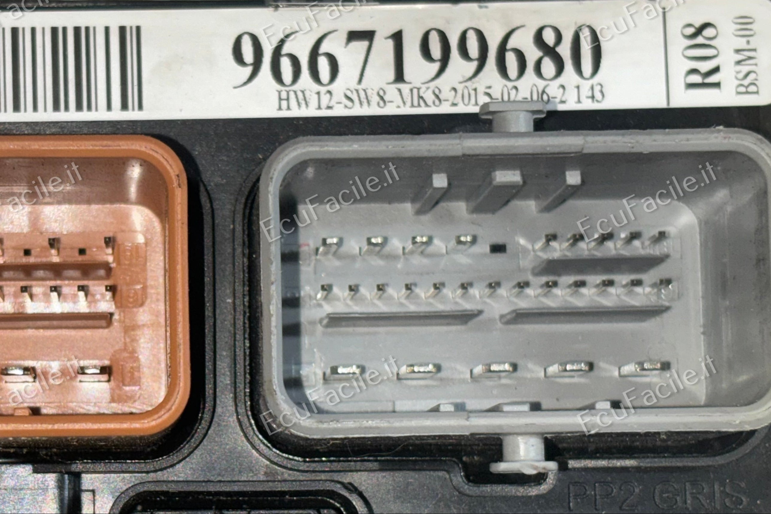 ECU Bsm-00 R08 9667199680 citroen c3 picasso DS3 PEUGEOT 208