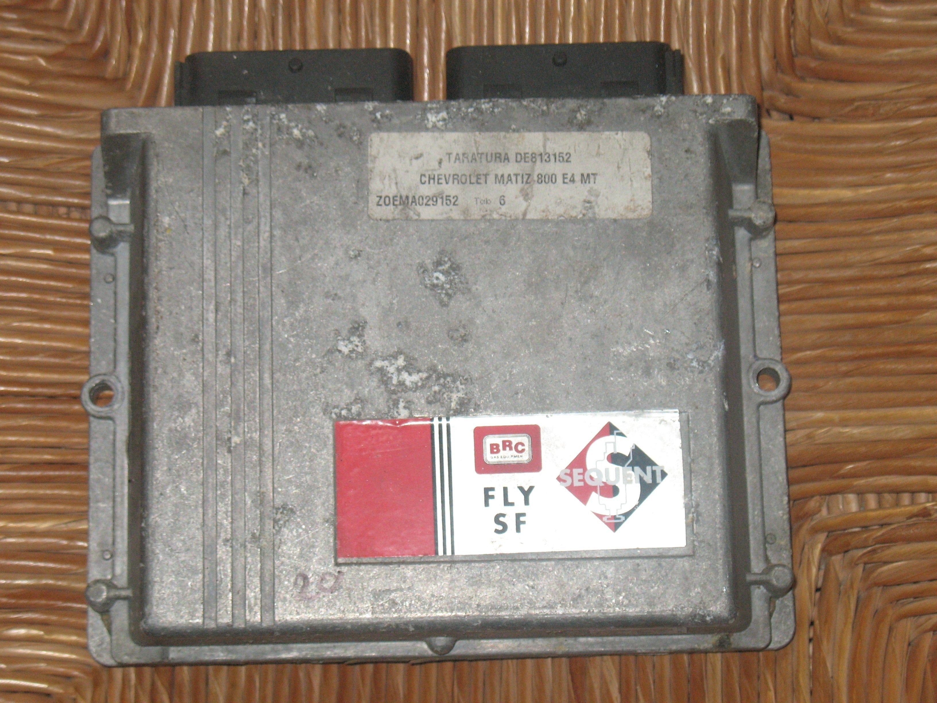 ECU MATIZ 800 GAS GPL LPG BCR fly DE813152 800 E4 MT ZOEMA029152