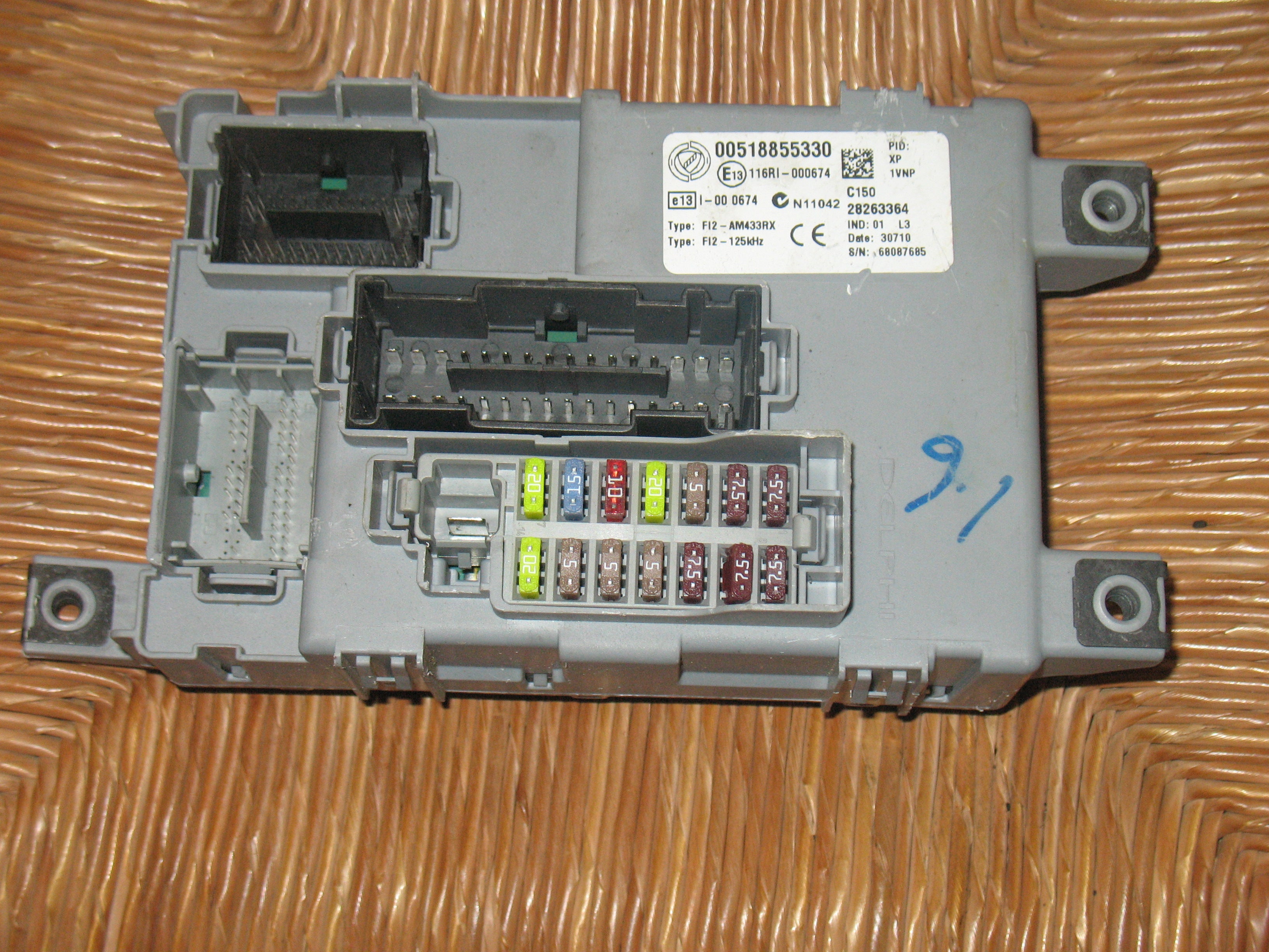 BODY BSI FIAT DOBLO' 00518855330 518855330 28263364