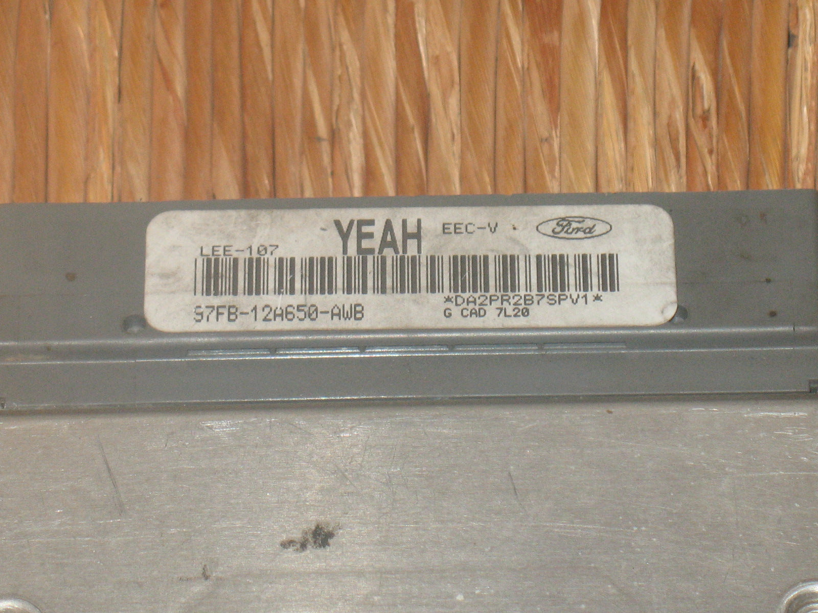 ECU CENTRALINA MOTORE 97FB-12A650-AWB YEAH Ford LEE-107