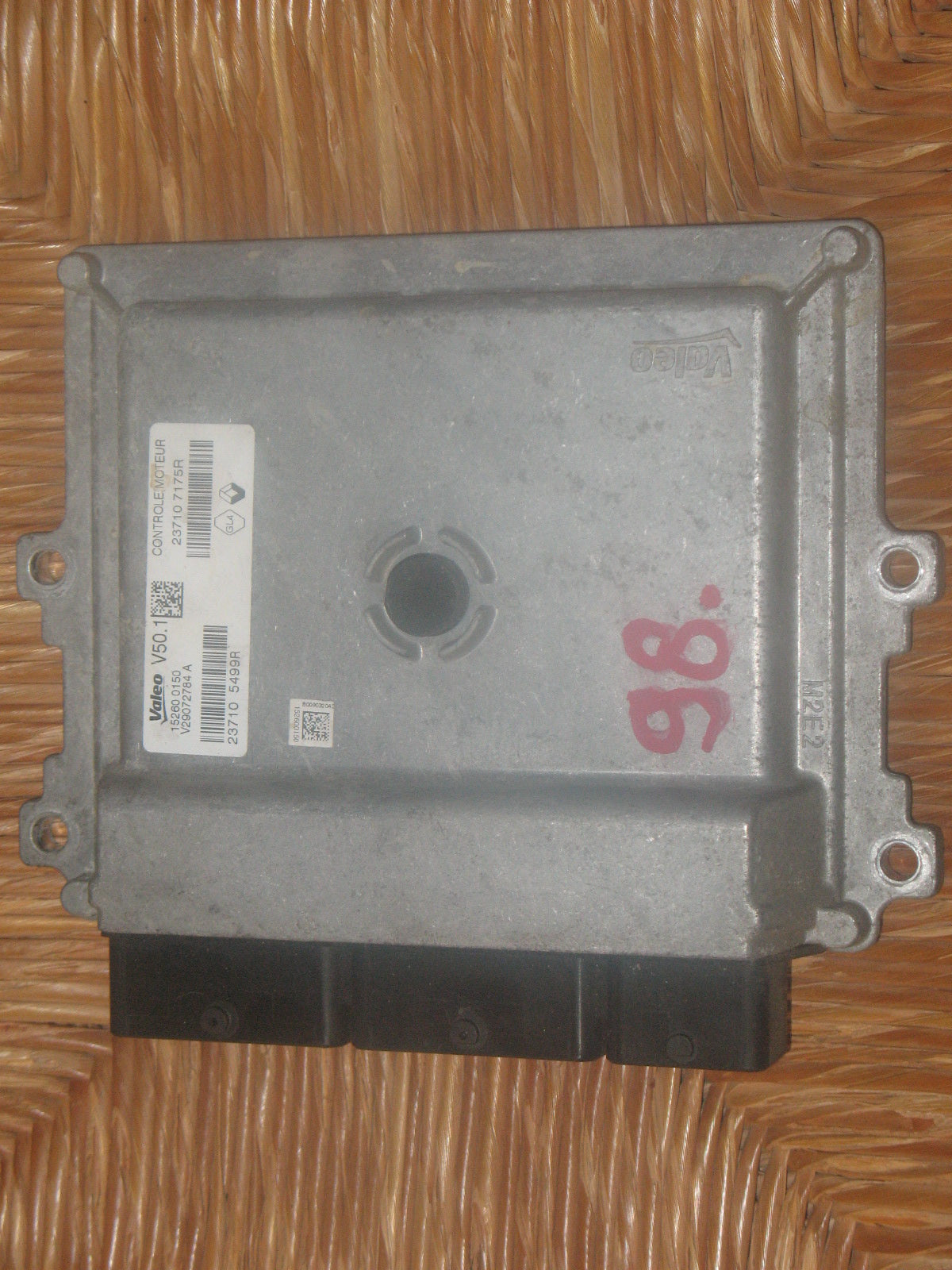 ECU CENTRALINA RENAULT CLIO DACIA V50.1 237107175R 237105499R 23710 5499R 151901657 V29072784A