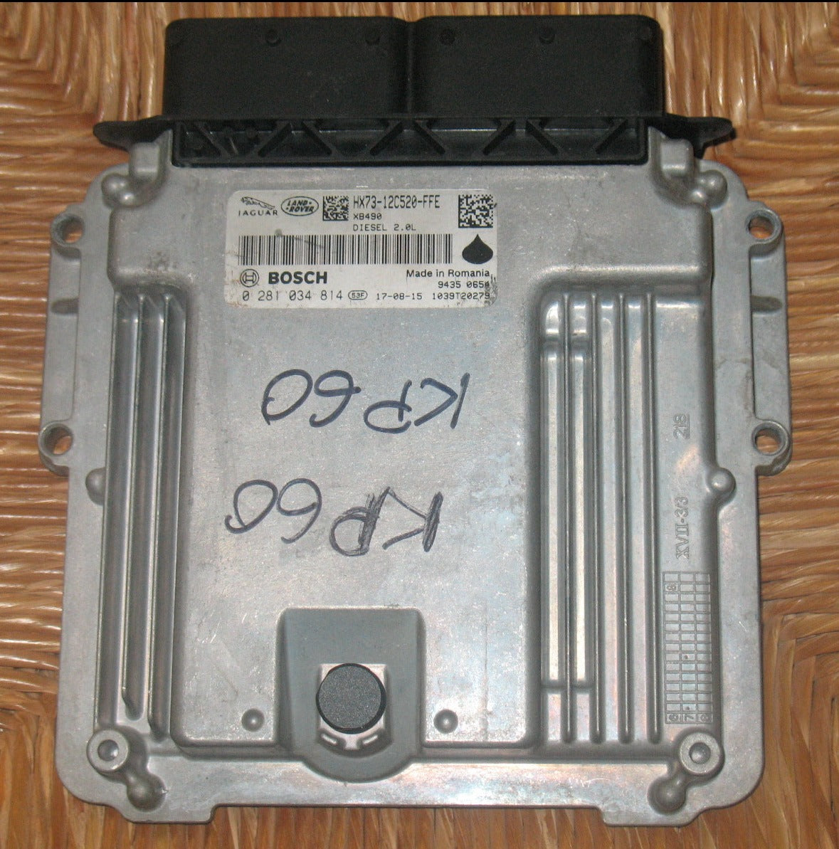 Centralina Motore Bosch 0281034814 HX73-12C520-FFE 1039T20279 LAND ROVER Diesel EVOQUE