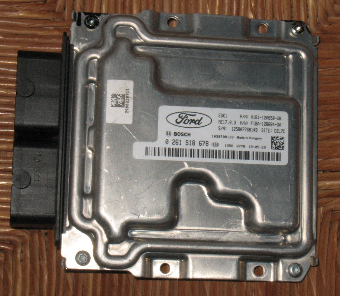 ECU CENTRALINA MOTORE FORD FIESTA VII 0261S18678 1000 Benzina