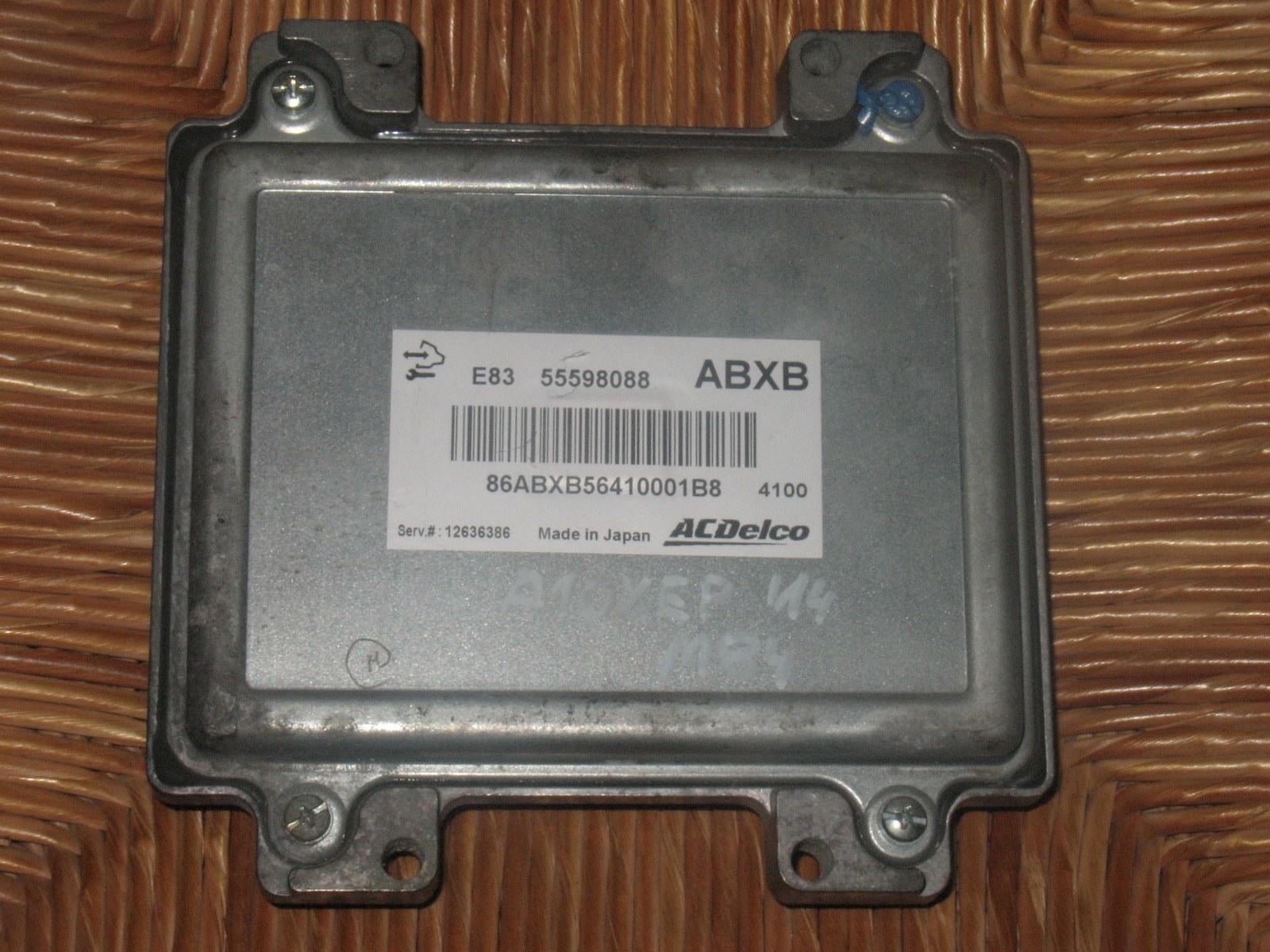 CENTRALINA MOTORE OPEL CORSA D 1.4 55598088 ABXB 12636386 ACDELCO E83