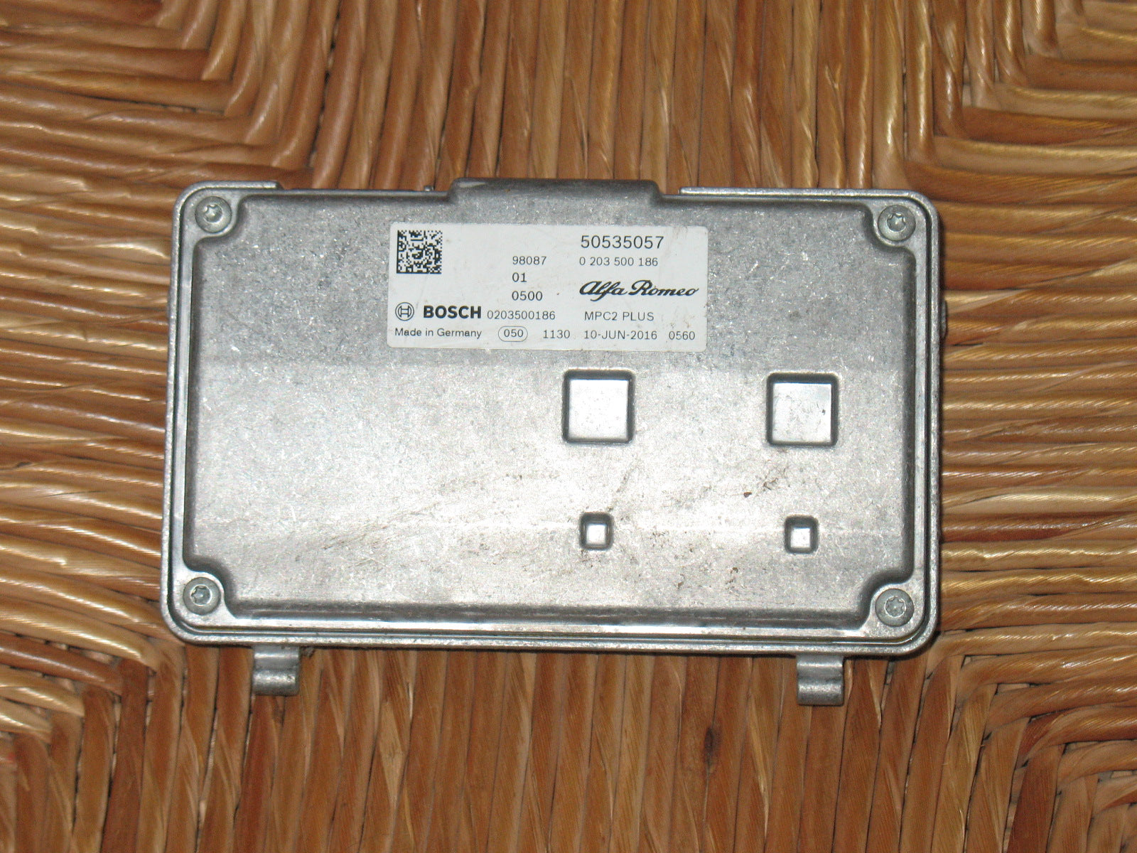 BOSCH 50535057 MODULO TELECAMERA ANTERIORE SUPERAMENTO CORSIA ALFA ROMEO GIULIA 2