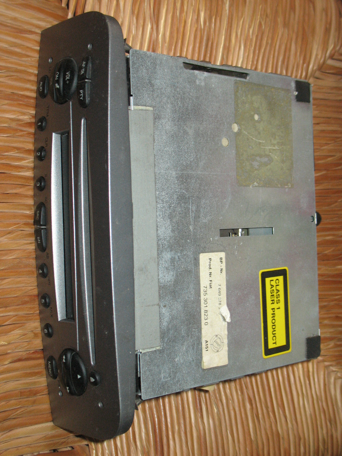 CD FIAT Autoradio Alfa Romeo 147 JTD 7649378316 7353018230